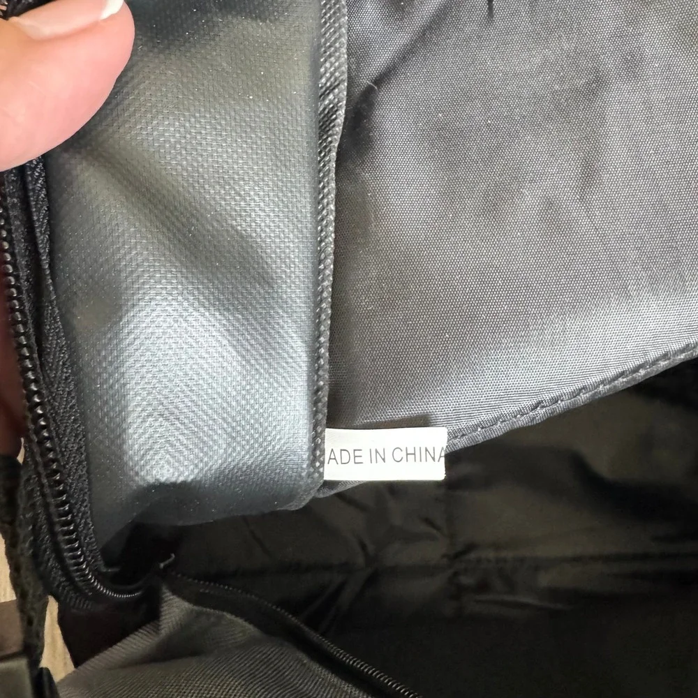 Coors Light 3 Zip Pocket Promo Backpack Grey Black‎ Bungee Cord Tailgate Bag